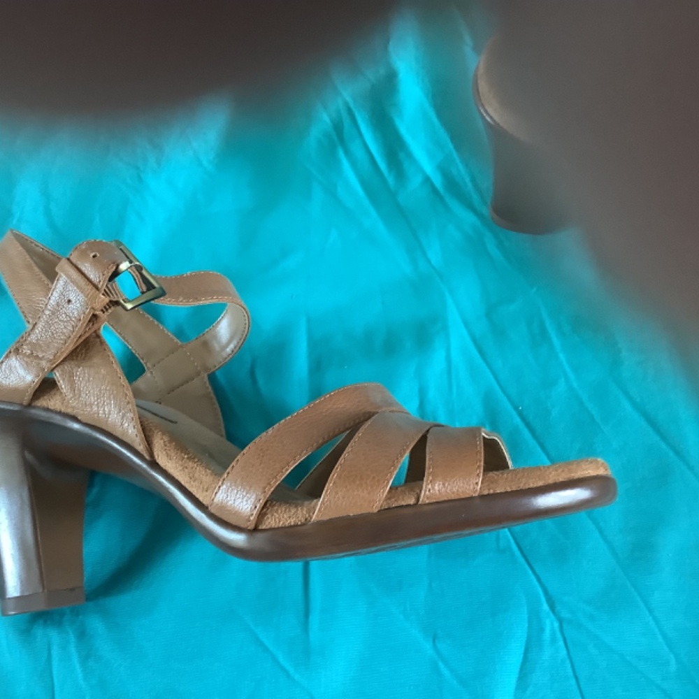 Aerosoles Leather Dress Sandals - Picture 3 of 6